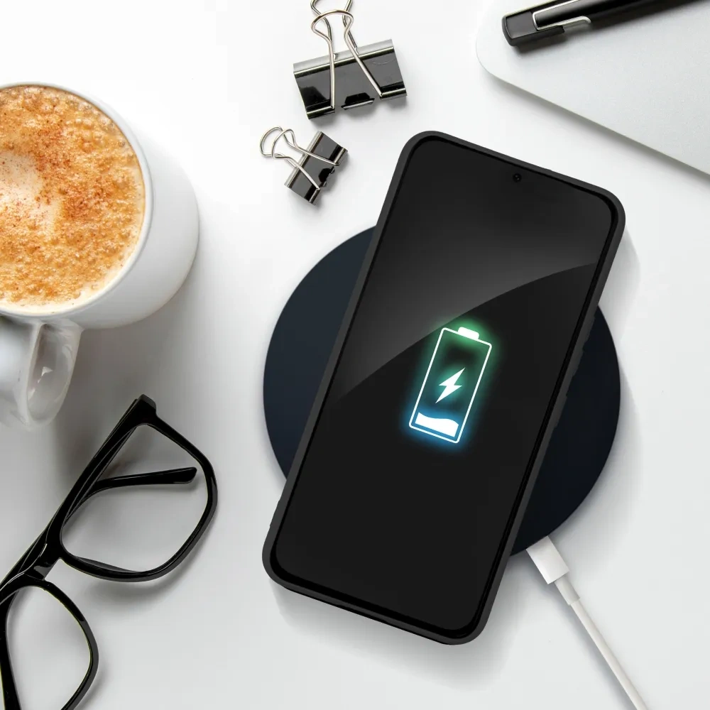 Smart Samsung Galaxy S25 Ultra soft silikoninis dėklas, juoda, 6 nuotrauka